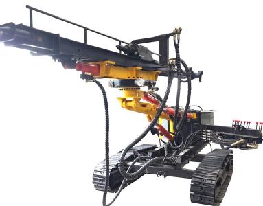 履帶式潛孔鉆車